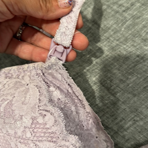 Cosabella Women's Never Say Never Mommie Nursing Soft Bra, Blush, Lavender, M - Picture 5 of 6